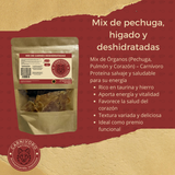 Carnivoro Mix De Carnes (Pechuga, Pulmón y Corazón)