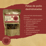 Carnivoro Patas Deshidratadas x 12